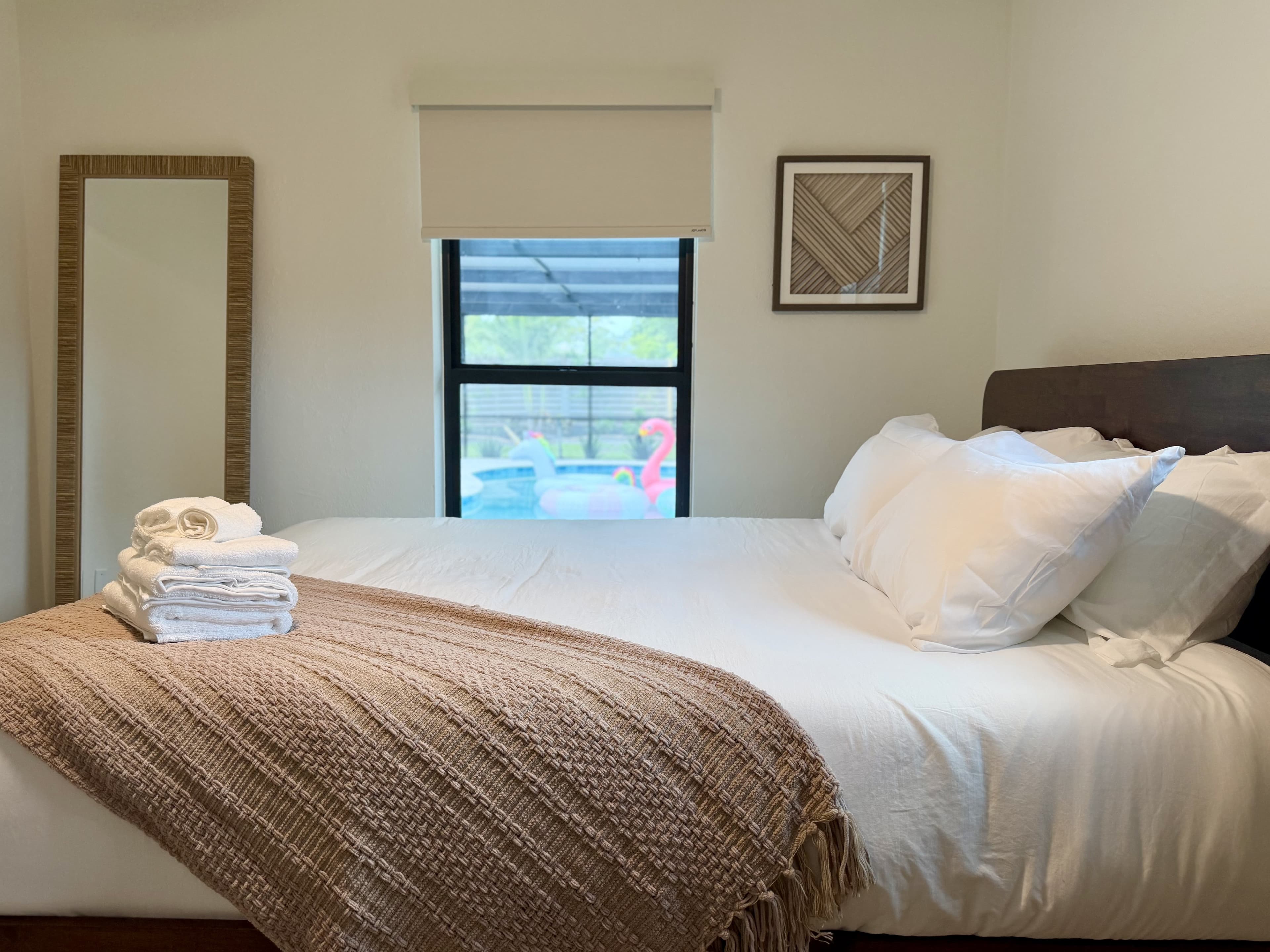 Drift Shore bedroom with coastal styling