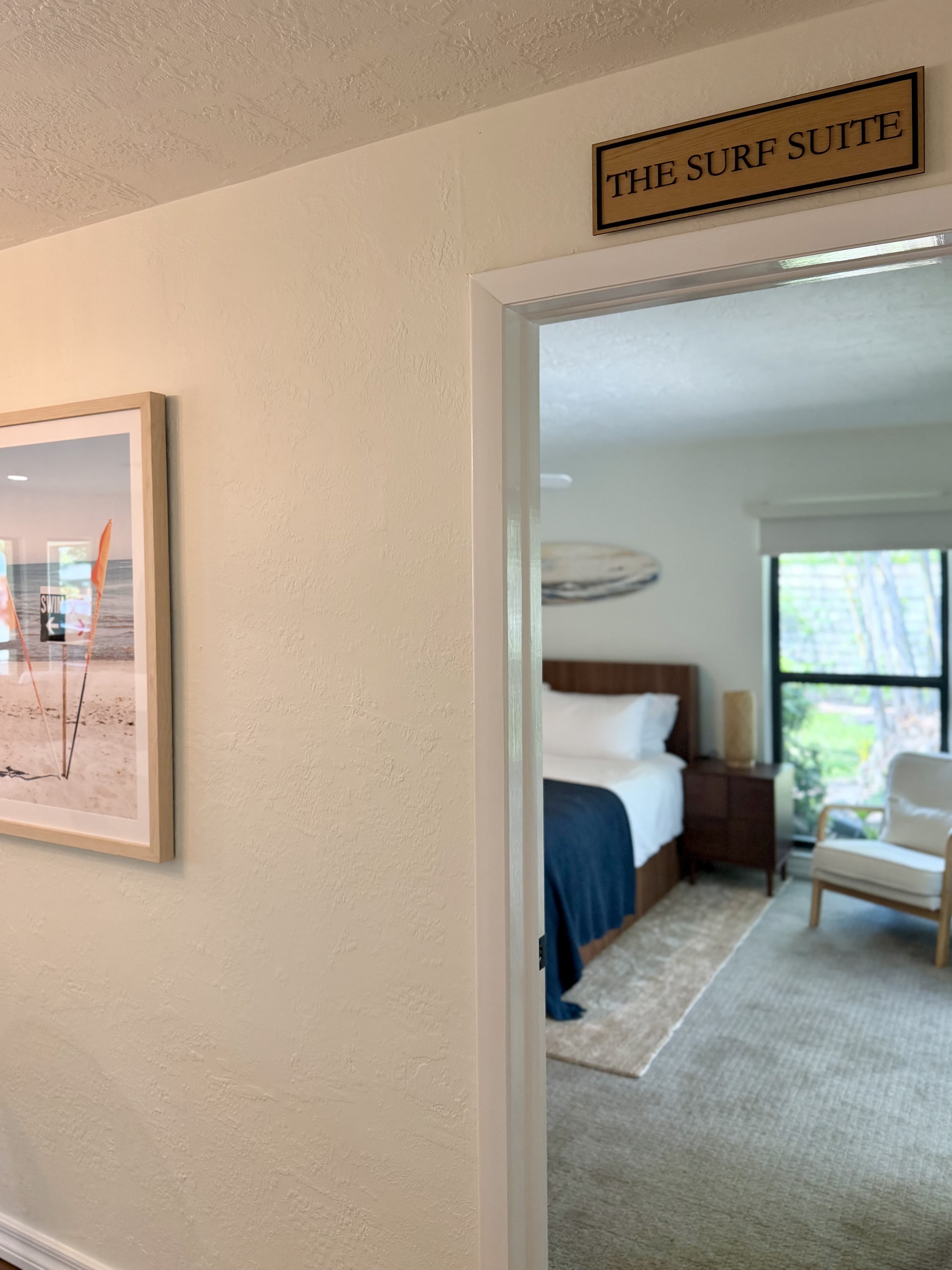 the surf suite entrance